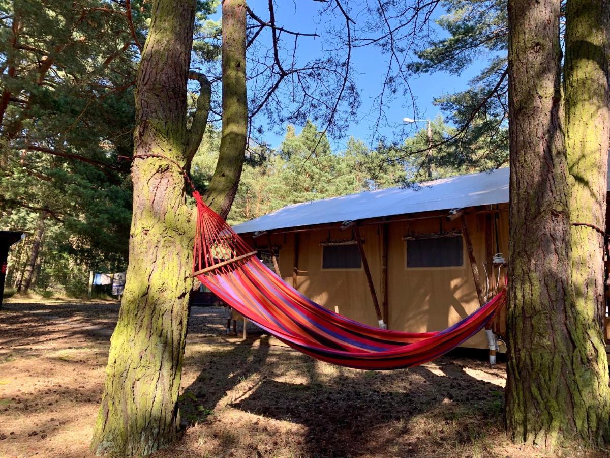 Camp Bursztynowy Las Gdaňsk Exteriér fotografie