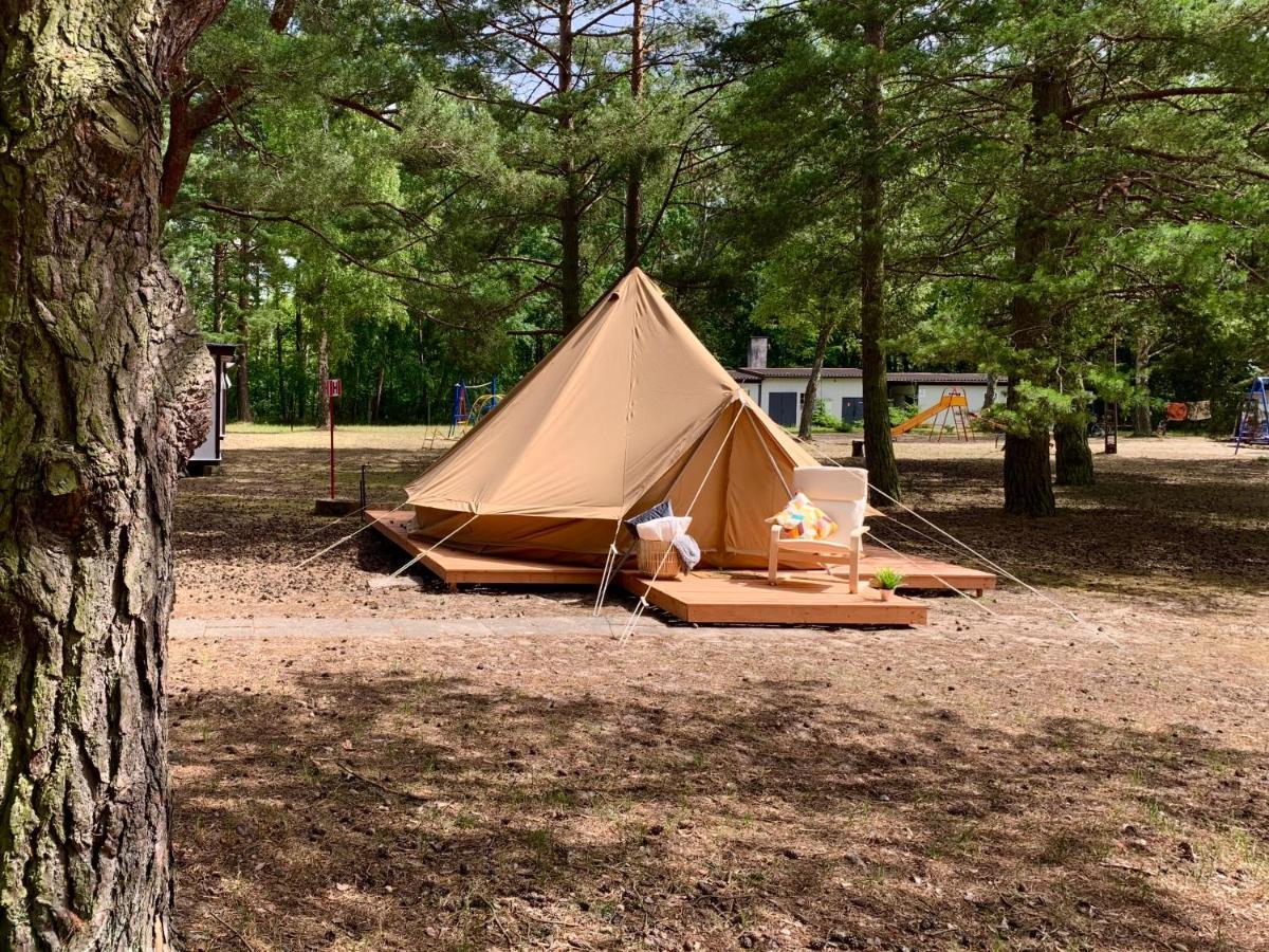 Camp Bursztynowy Las Gdaňsk Exteriér fotografie