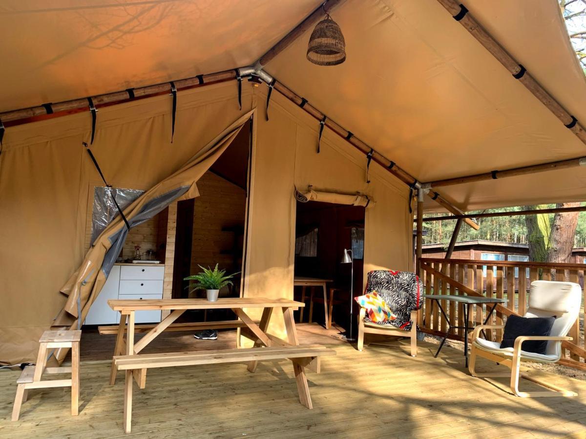 Camp Bursztynowy Las Gdaňsk Exteriér fotografie