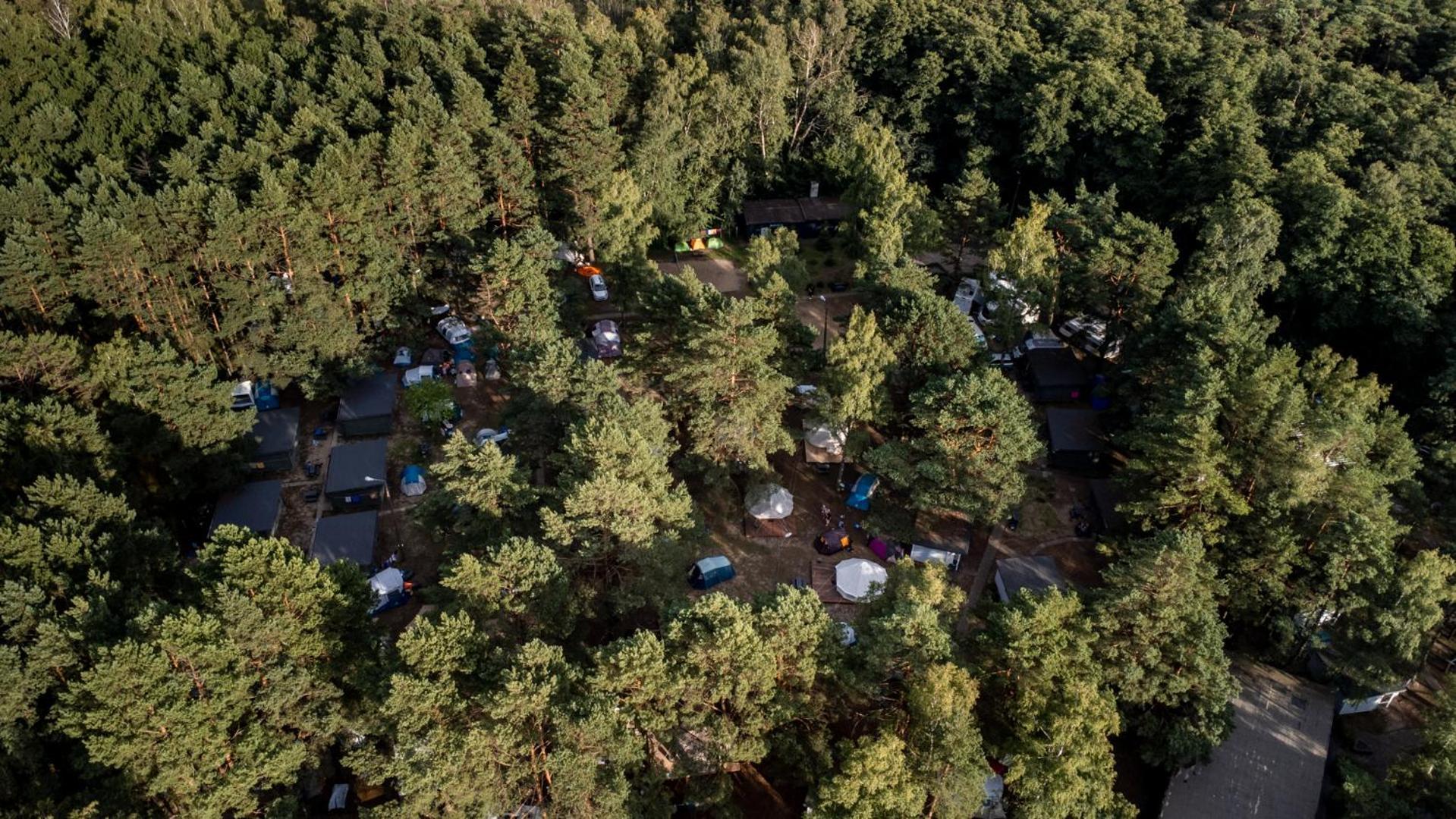 Camp Bursztynowy Las Gdaňsk Exteriér fotografie
