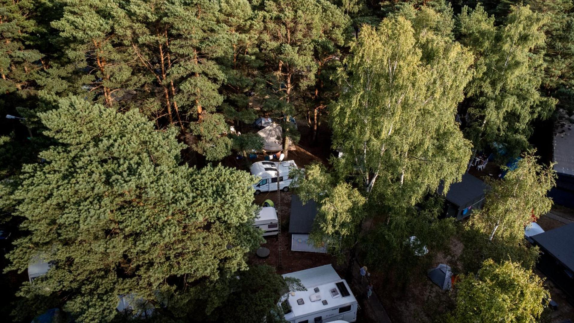 Camp Bursztynowy Las Gdaňsk Exteriér fotografie