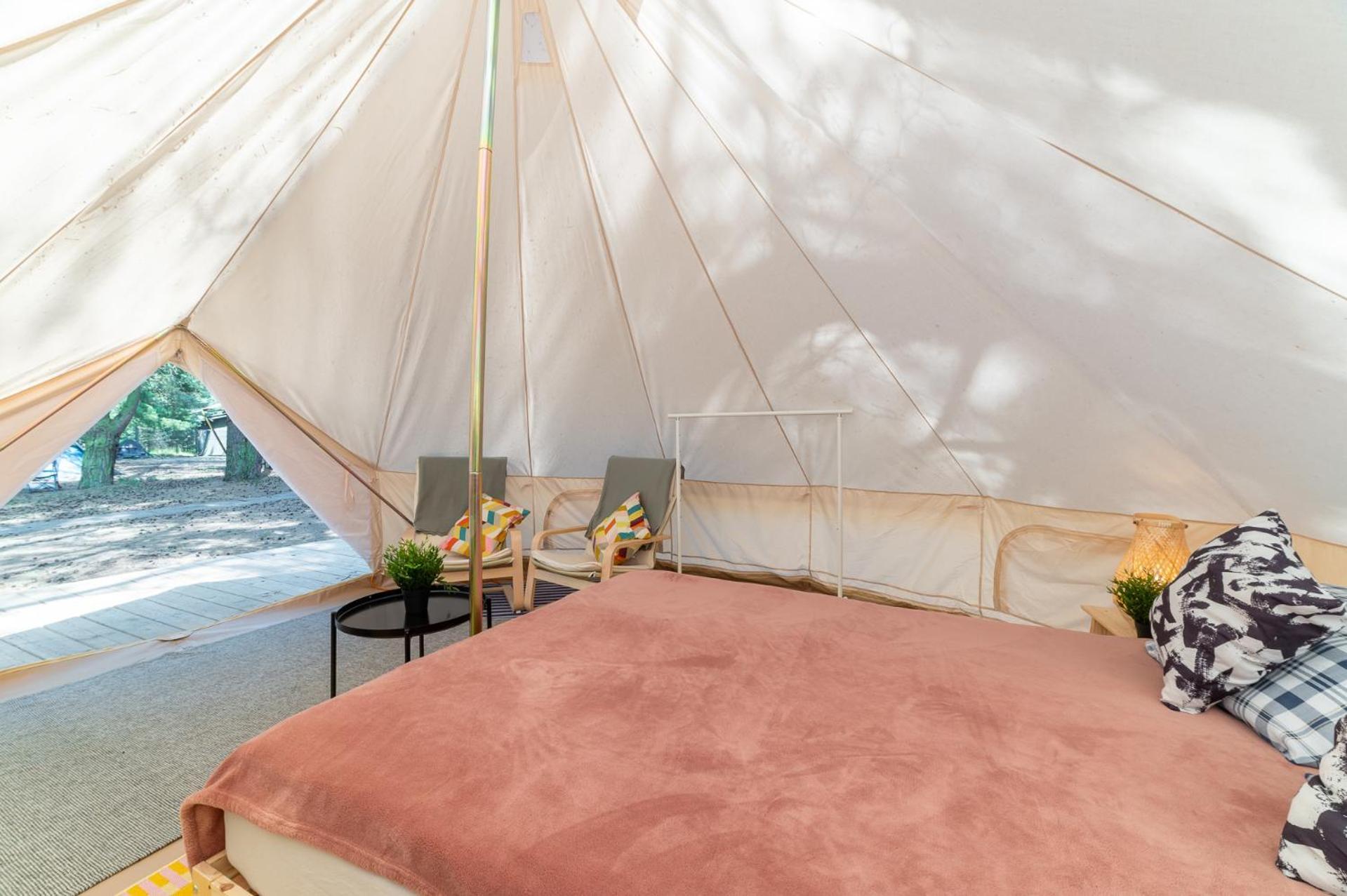 Camp Bursztynowy Las Gdaňsk Exteriér fotografie